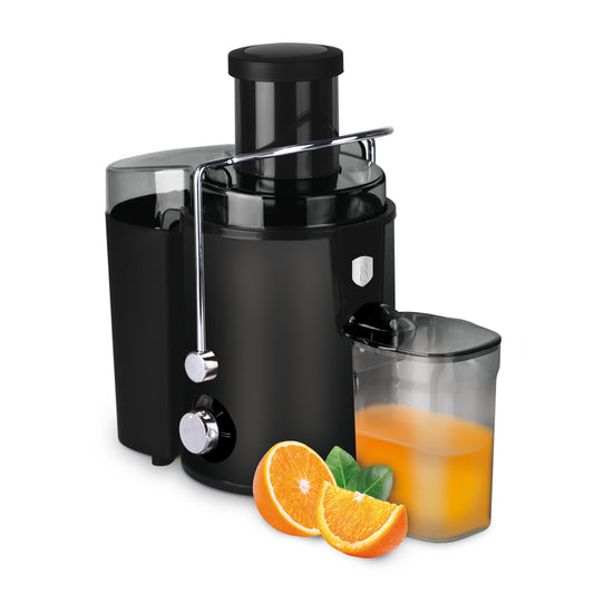Juicemaskin i svart rostfritt stål