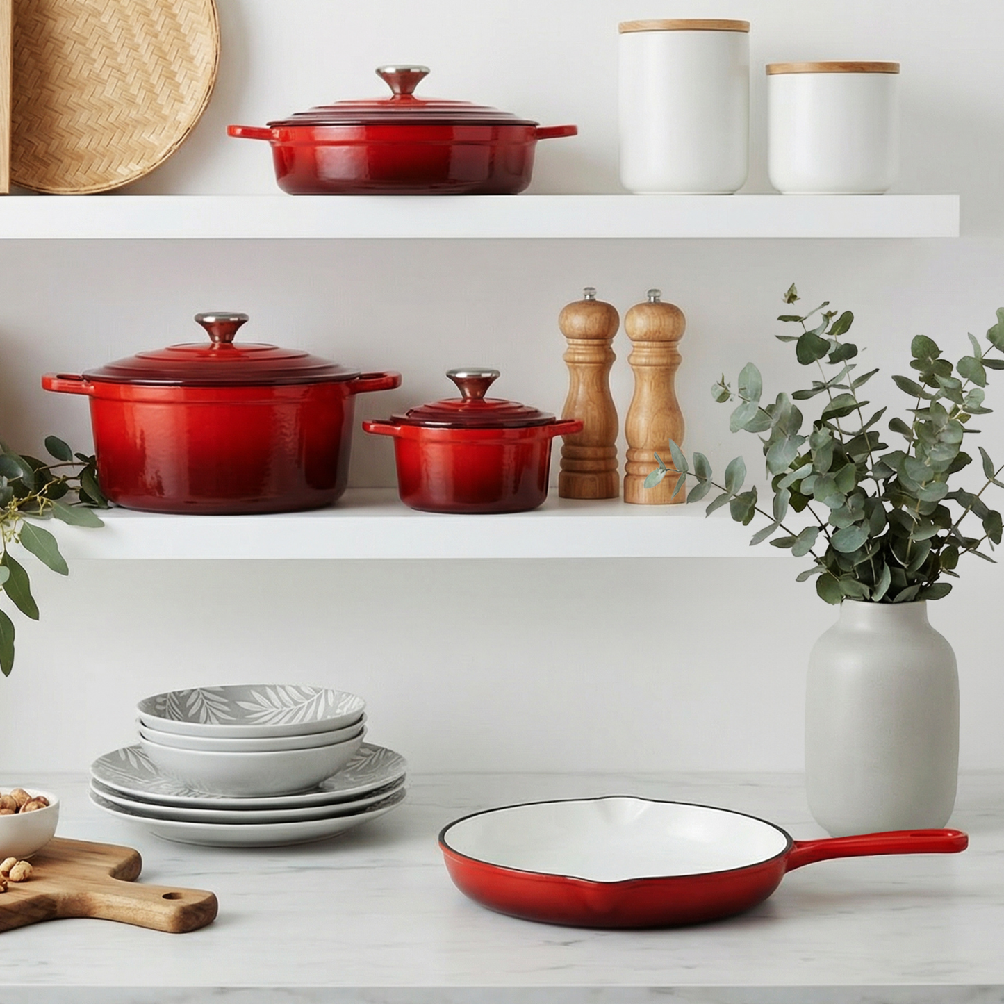 CS Solingen Gjutjärnsgrytset – 7 delar