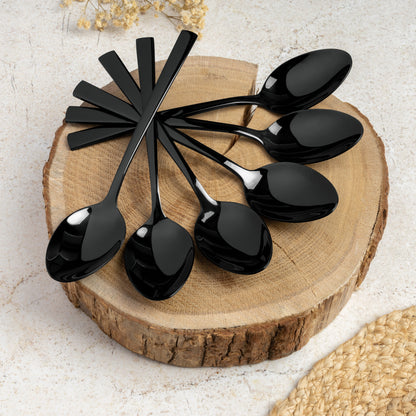 Bestickset i rostfritt stål – Black Mirror Edition (24 delar)