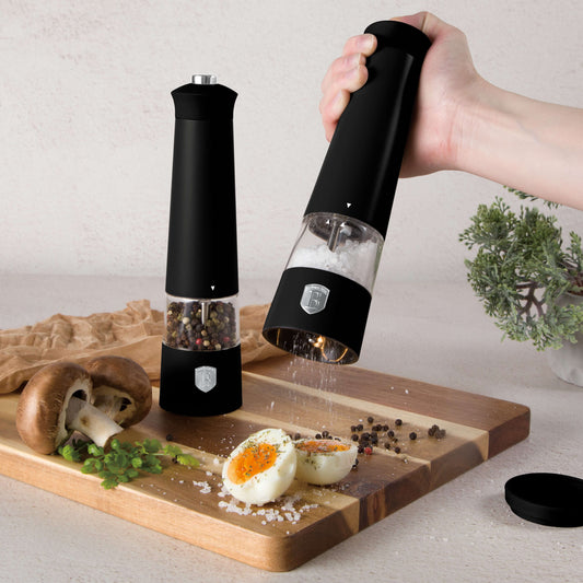 Berlinger Hause Elektrisk Salt & Peppar Svart