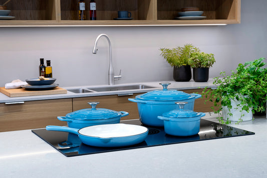 Cs Solingen Xanten cast iron pot blue - 26 cm | cast iron pot